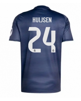 Billige Fotballdrakt Real Madrid Dean Huijsen #24 Replika Bortedrakt 2025-26 Kortermet Billige Fotballdrakt Real Madrid Dean Huijsen #24 Replika Bortedrakt 2025-26 Kortermet